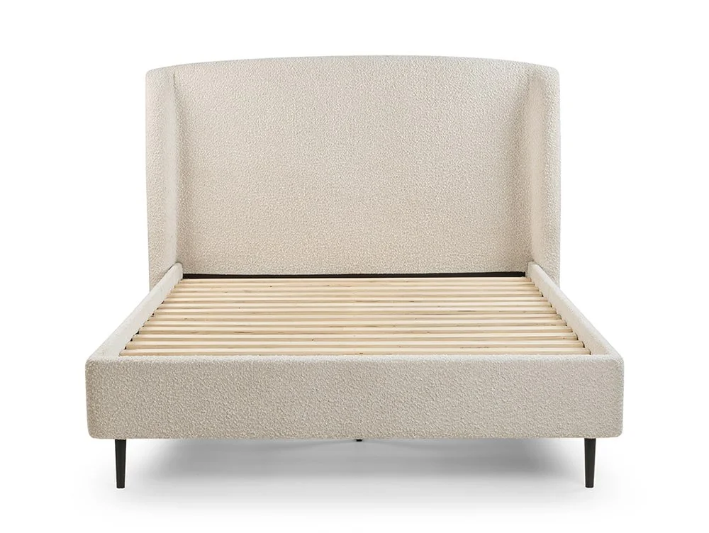 Julian Bowen Julian Bowen Eden Ivory Boucle Bed Frame