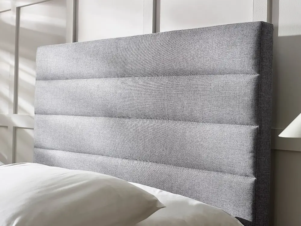 Julian Bowen Julian Bowen Merida Grey Fabric Ottoman Bed Frame