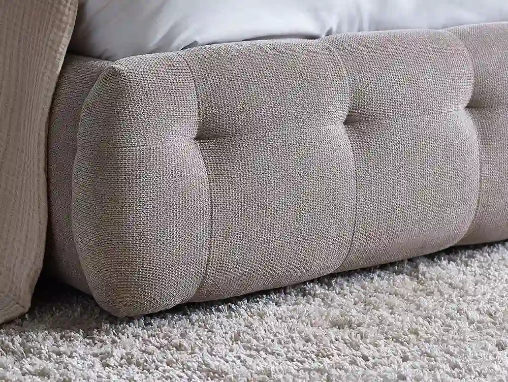 Julian Bowen Julian Bowen Odette Taupe Fabric Bed Frame