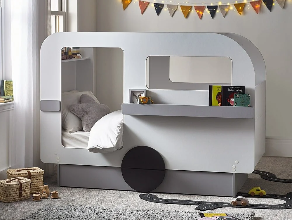 Julian Bowen Julian Bowen Tourer Caravan White Wooden Bed Frame