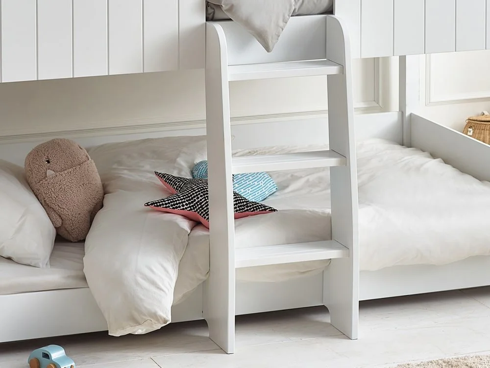 Julian Bowen Julian Bowen Willow White Wooden Bunk Bed Frame