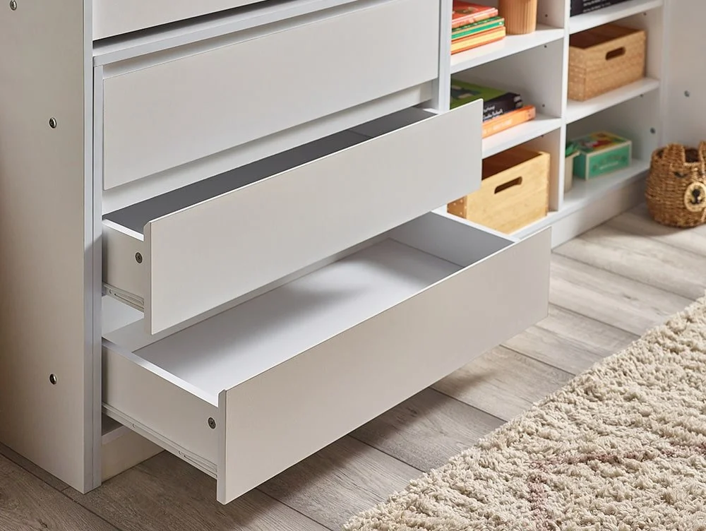 Julian Bowen Julian Bowen Vespa White Wooden Cabin Bed Frame