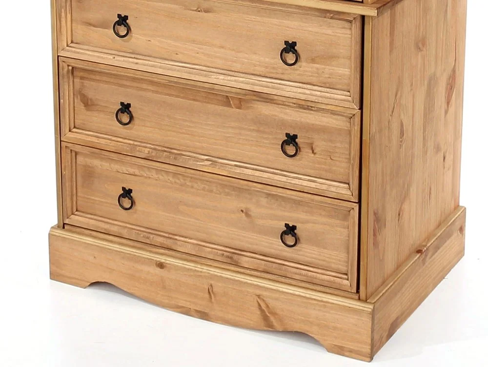 Core Core Corona 2 Door 3 Drawer Pine Wooden Wardrobe