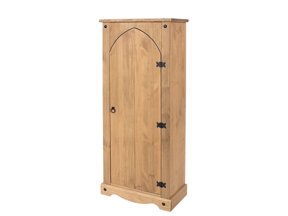Core Core Corona Waxed Pine Vestry Wooden Cupboard