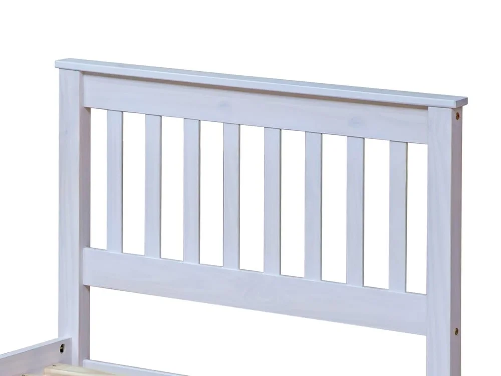 Core Core Corona White Wooden Bed Frame