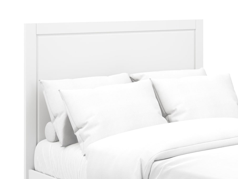 LPD LPD Bay 4ft6 Double White Wooden Double Bed Frame