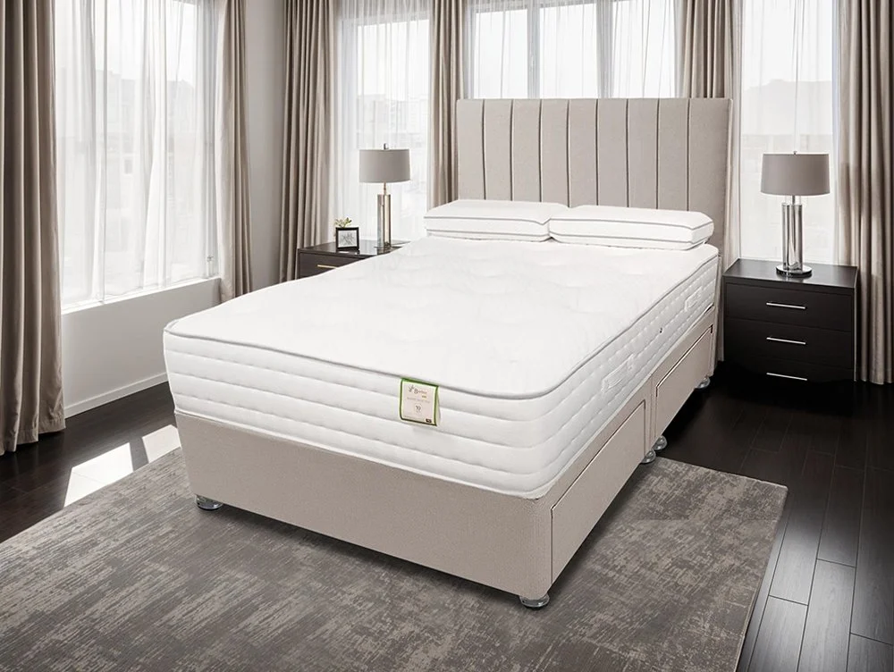 ASC ASC Bamboo Ortho Pocket 2000 Lunar Divan Bed