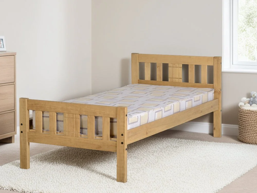 Single wooden cot price outlet