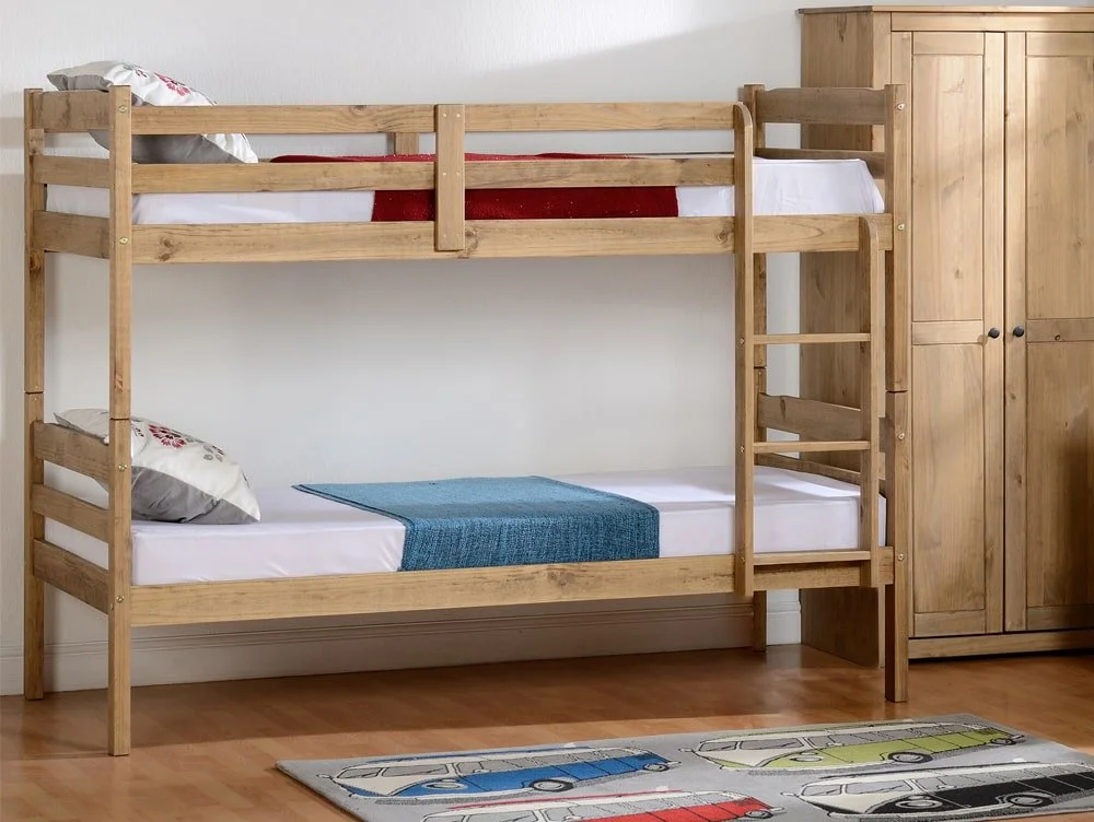 Seconique Seconique Panama Pine Wooden Bunk Bed Frame