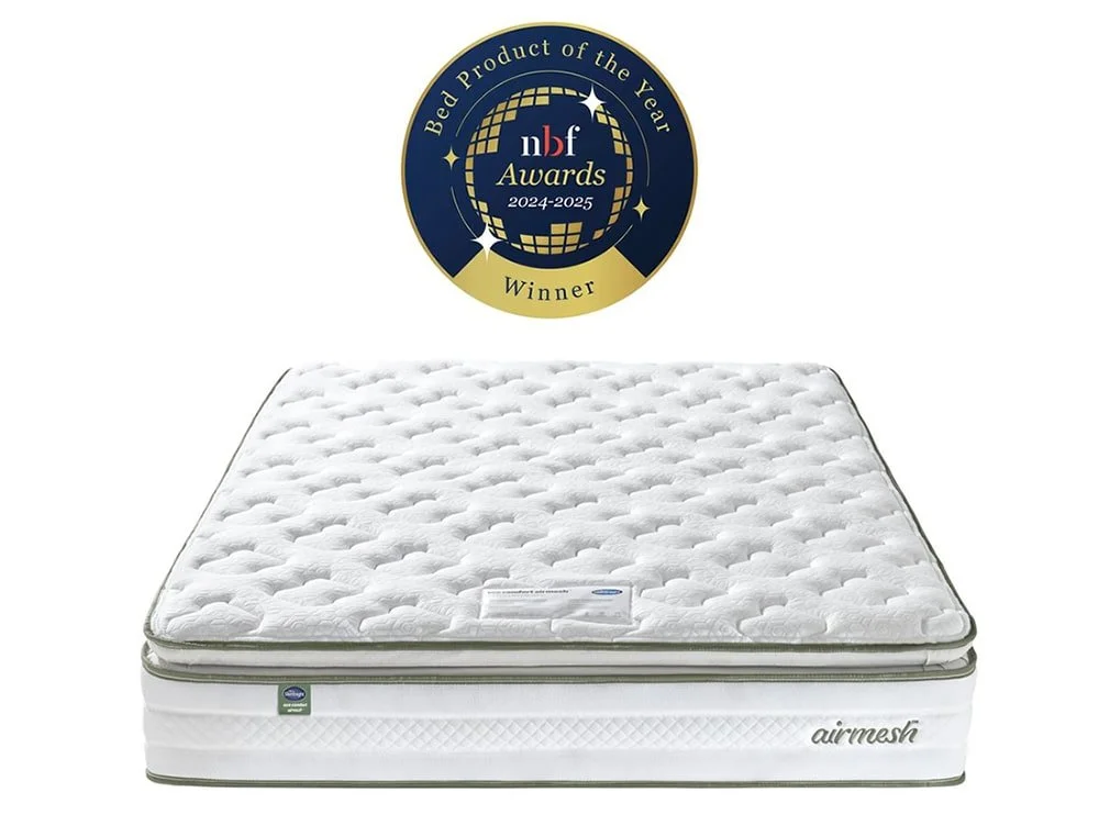 Silentnight Silentnight Eco Comfort Airmesh Mirapocket 2000 Pillowtop Mattress