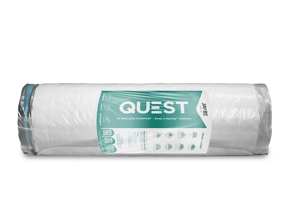 Jay-Be Jay-Be QUEST Q1 e-Sprung Eco-Friendly Children's Mattress in a Box