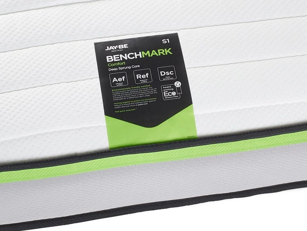 Jay-Be Jay-Be Benchmark S1 Comfort Eco-Friendly Mattress in a Box