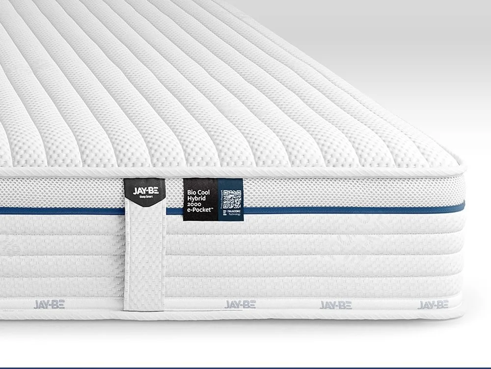 Jay-Be Jay-Be Bio Cool Hybrid 2000 e-Pocket Eco-Friendly Mattress in a Box