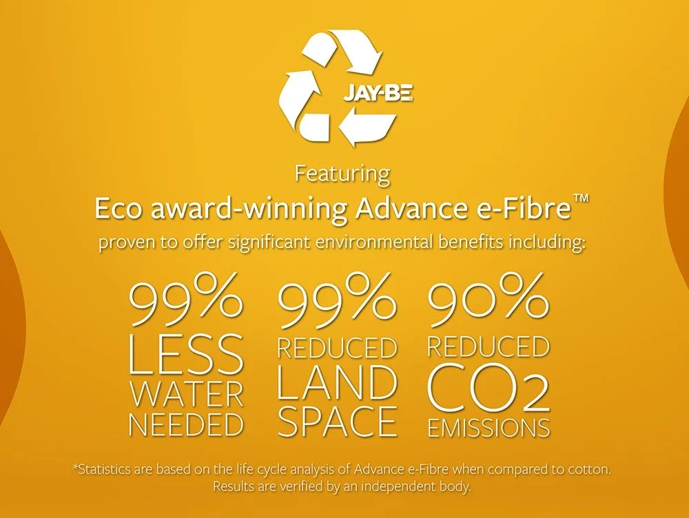 Jay-Be Jay-Be Bio Fresh Hybrid 2000 e-Pocket Eco-Friendly Mattress in a Box