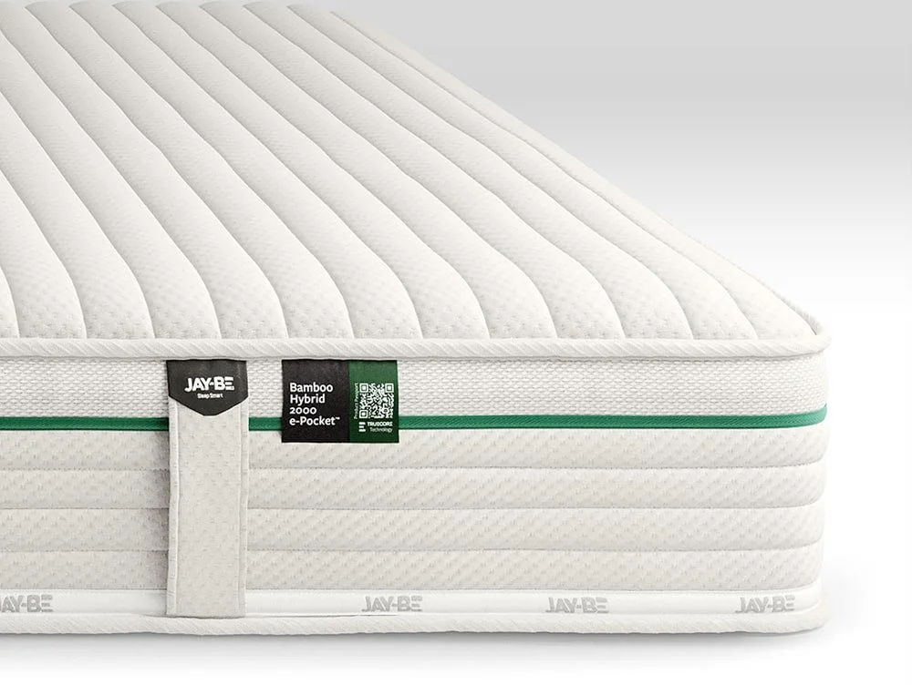 Jay-Be Jay-Be Natural Fresh Bamboo Hybrid 2000 e-Pocket Mattress in a Box
