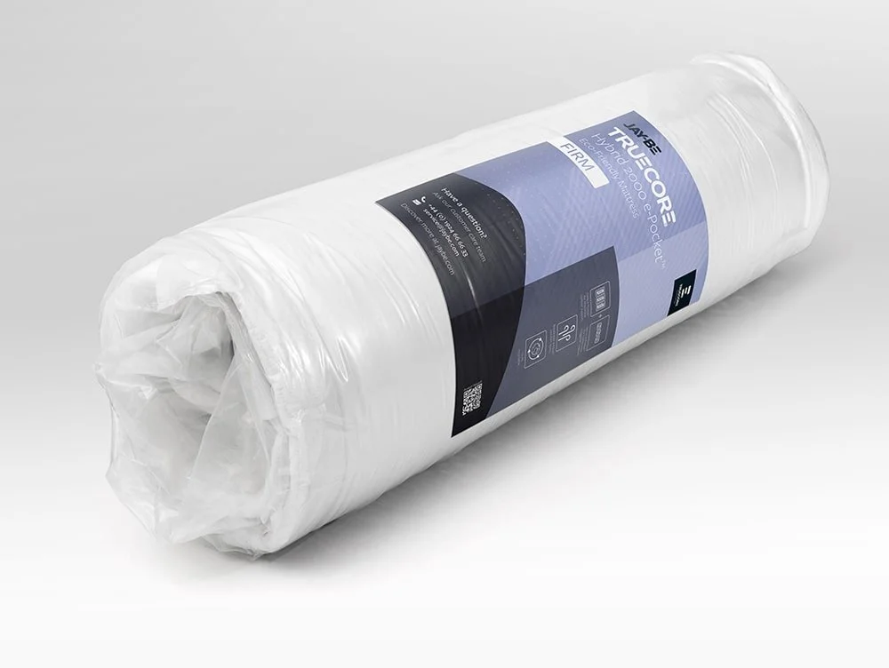 Jay-Be Jay-Be Truecore 2000 Firm e-Pocket Hybrid Eco-Friendly Mattress in a Box