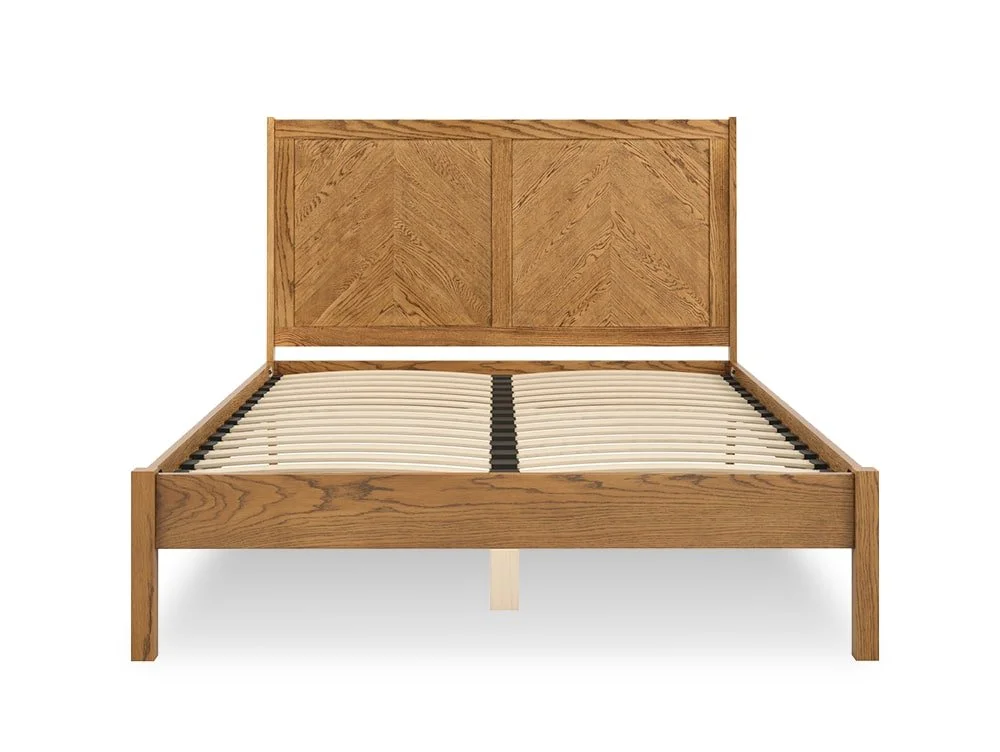 LPD LPD Palms Smoked Oak Wooden Bed Frame