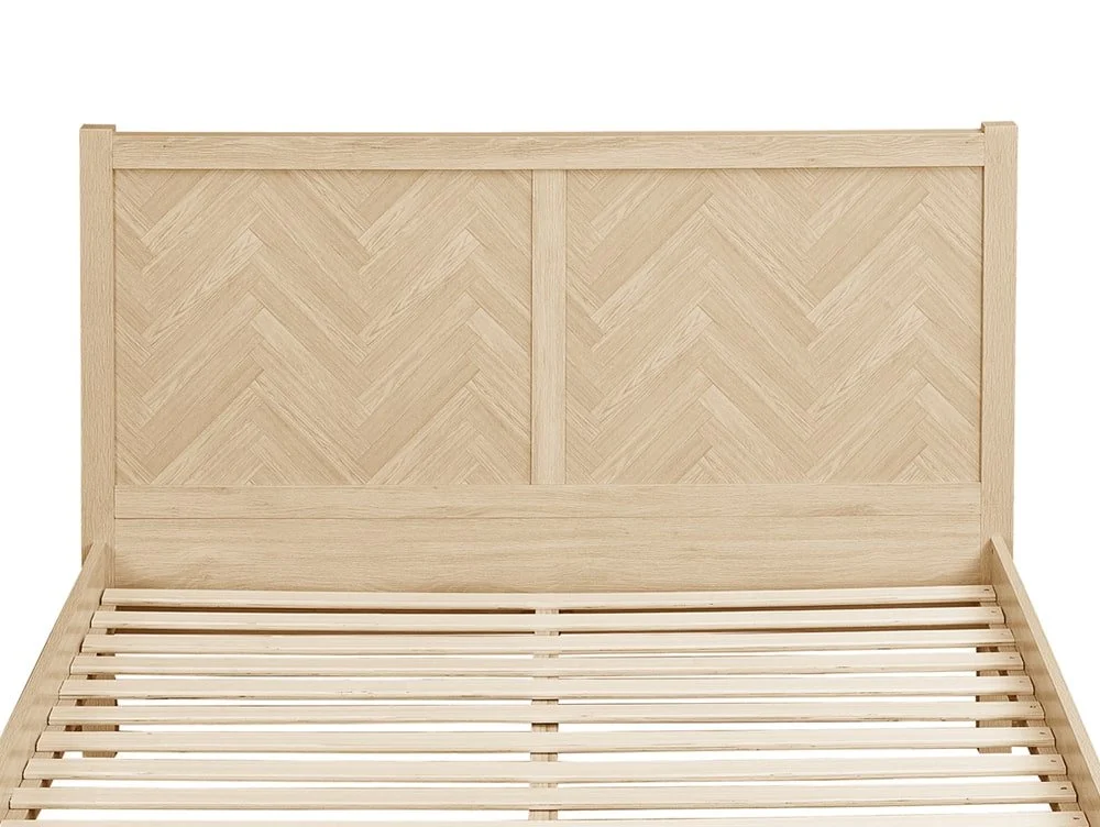 Birlea Birlea Herringford Light Oak Wooden Bed Frame