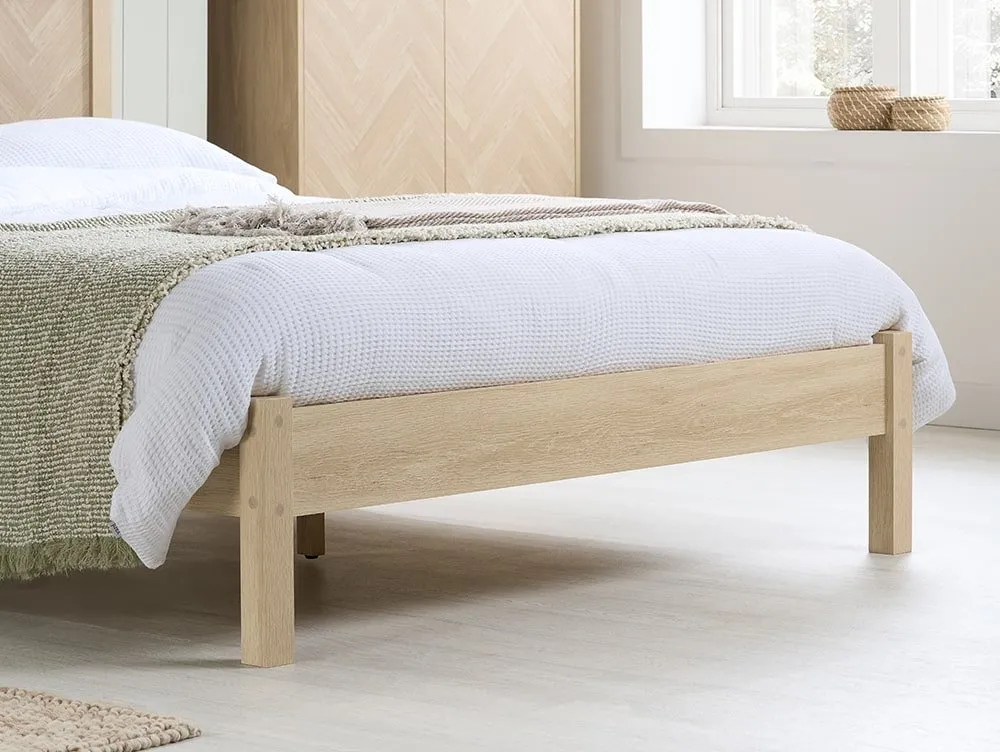 Birlea Birlea Herringford Light Oak Wooden Bed Frame