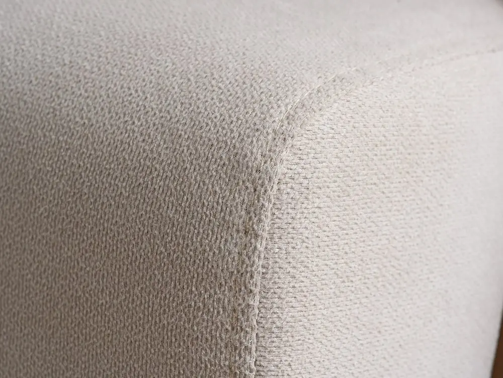 Birlea Birlea Ellwood Cream Linen and Oak Accent Chair