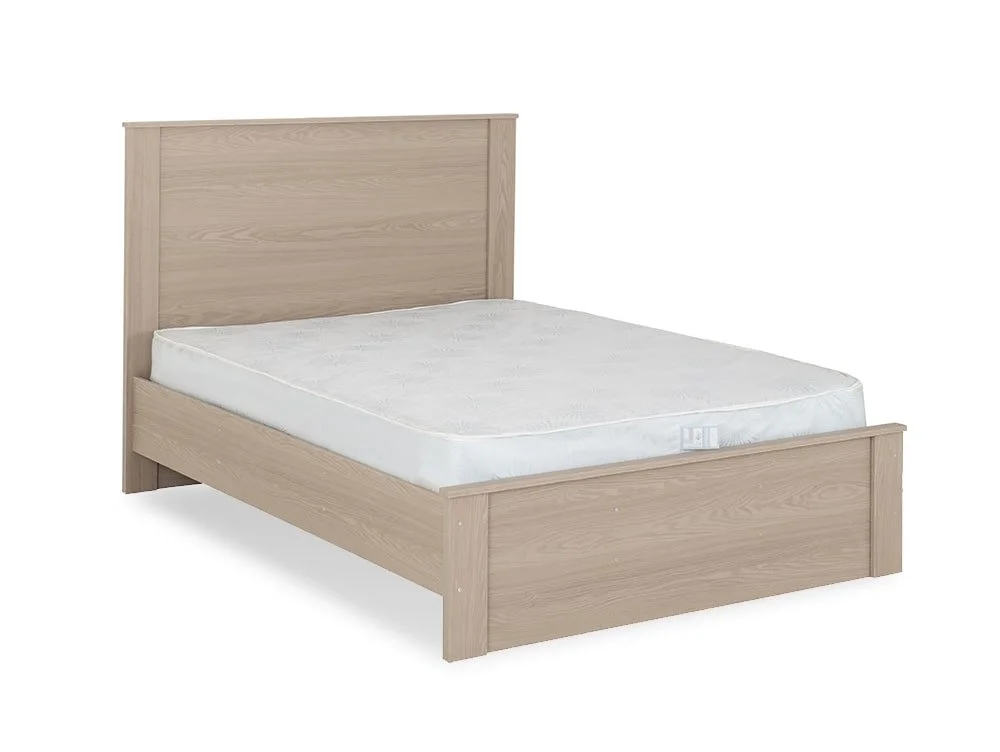 Seconique Seconique Paris Smoked Ash Wooden Bed Frame