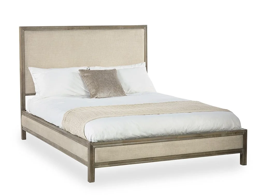 Julian Bowen Julian Bowen Lucie Ivory Fabric Bed Frame