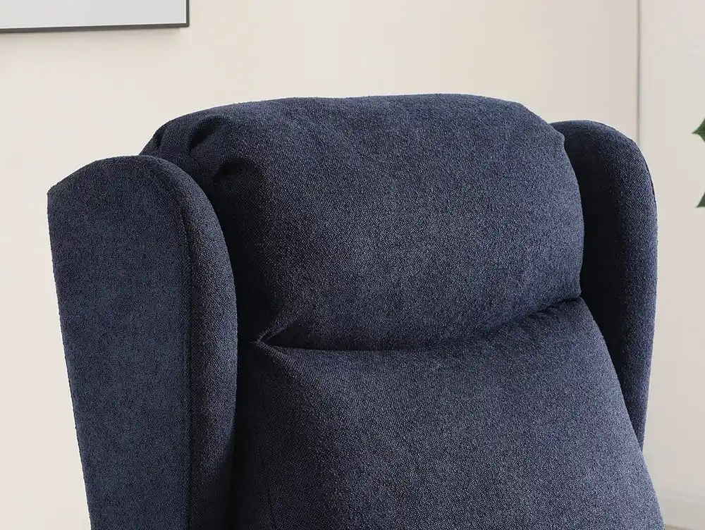 Kyoto Kyoto Fletcher Dual Motor Navy Blue Riser Recliner Chair