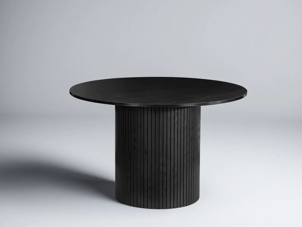 Birlea Birlea Axel 120cm Black Dining Table