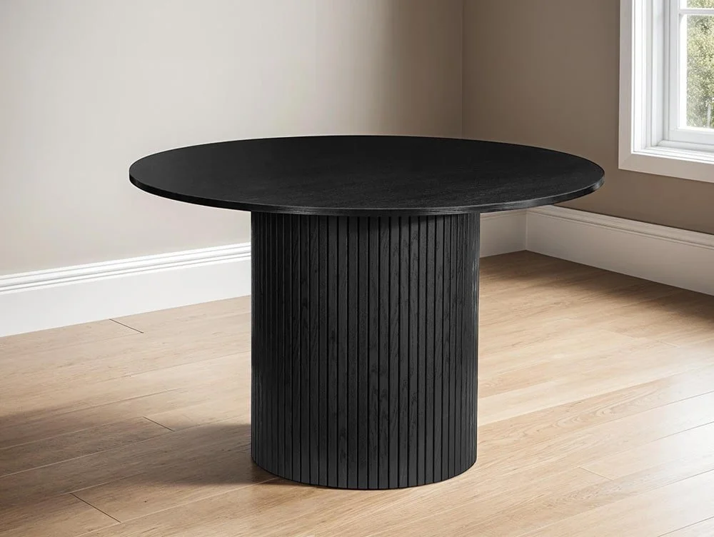 Birlea Birlea Axel 120cm Black Dining Table