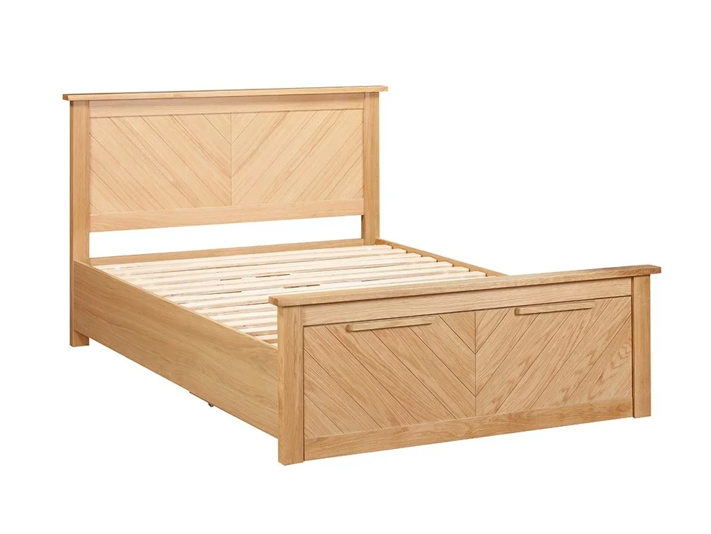 Limelight Limelight Hiro Oak Wooden 1 Drawer Storage Bed Frame