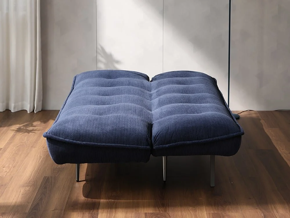 Limelight Limelight Arlo Navy Cord Fabric Sofa Bed