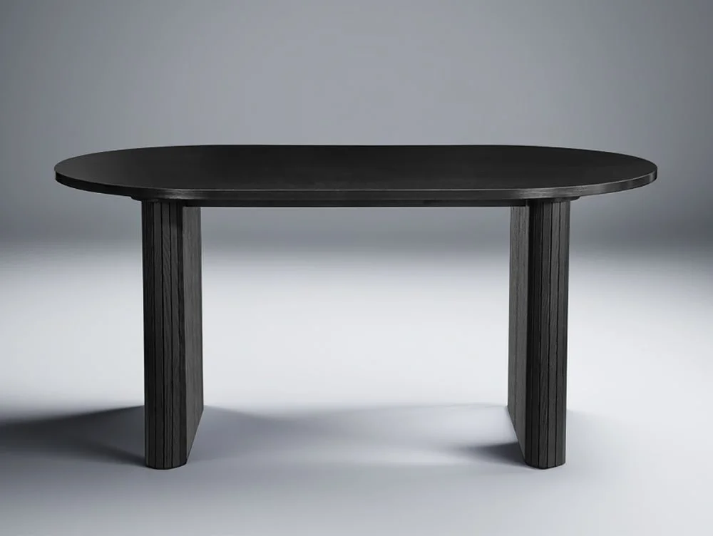 Birlea Birlea Axel 160cm Black Dining Table