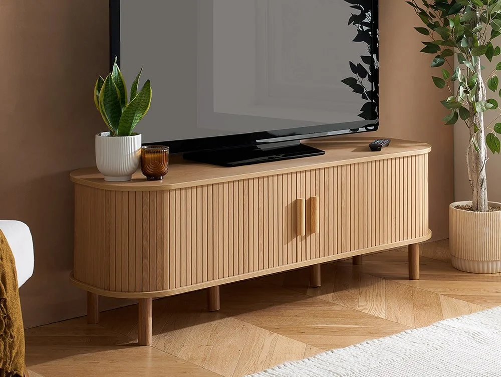 Birlea Birlea Axel Oak 2 Door TV Cabinet