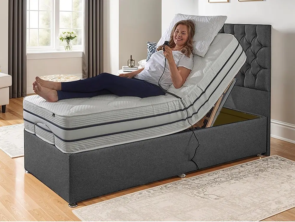Flexisleep Flexisleep Gel Hybrid Firm Pocket 1500 Electric Adjustable Bed