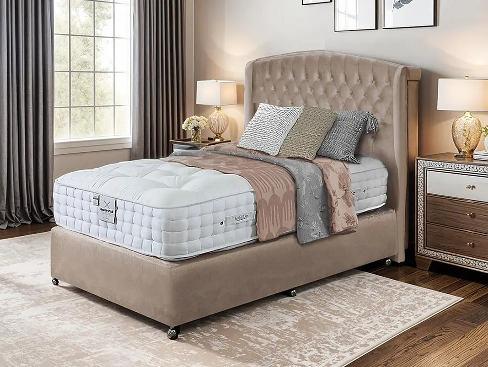 Alexander and Cole Alexander & Cole Tranquillity Pocket 5000 Lunar Divan Bed