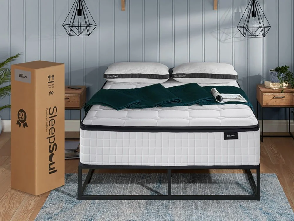 SleepSoul SleepSoul Bliss Memory Pocket 2000 Pillowtop Mattress in a Box