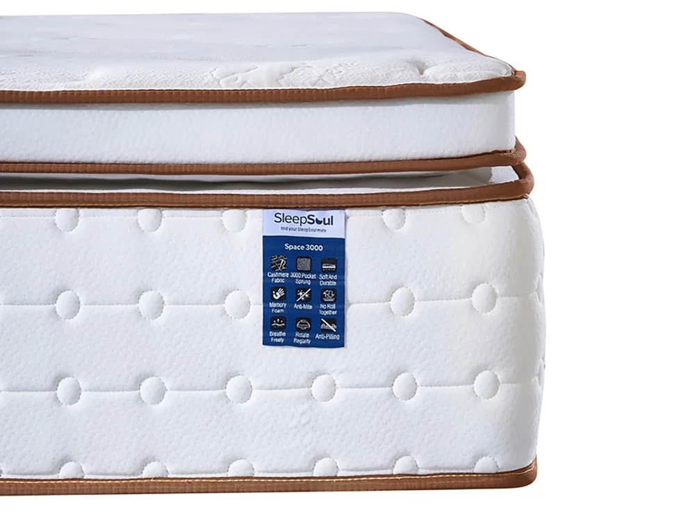 SleepSoul SleepSoul Space Memory Pocket 3000 Boxtop Mattress in a Box