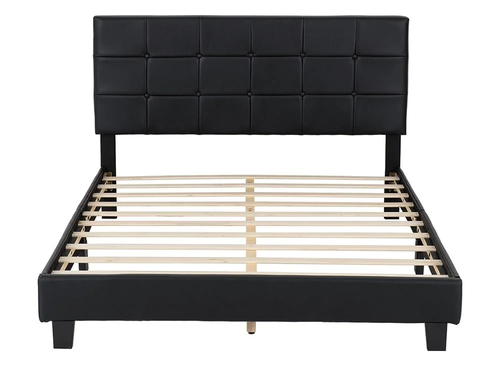Seconique Seconique Arran Black Fabric Bed Frame