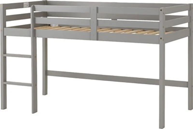 Seconique Seconique Panama Grey Wooden Mid Sleeper Bed Frame