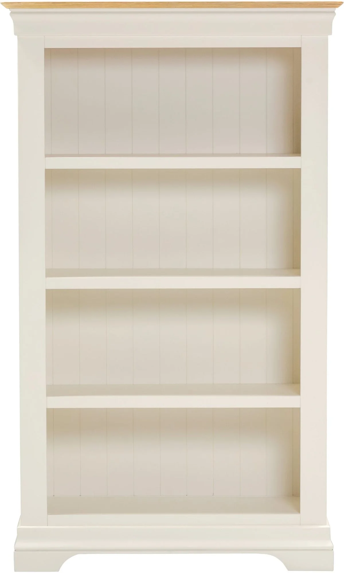 Seconique Seconique Bordeaux Ivory and Oak Bookcase (Assembled)