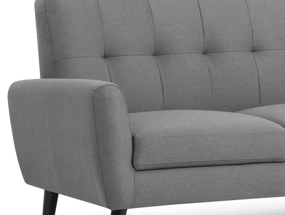 Julian Bowen Julian Bowen Monza Dove Grey 2 Seater Sofa
