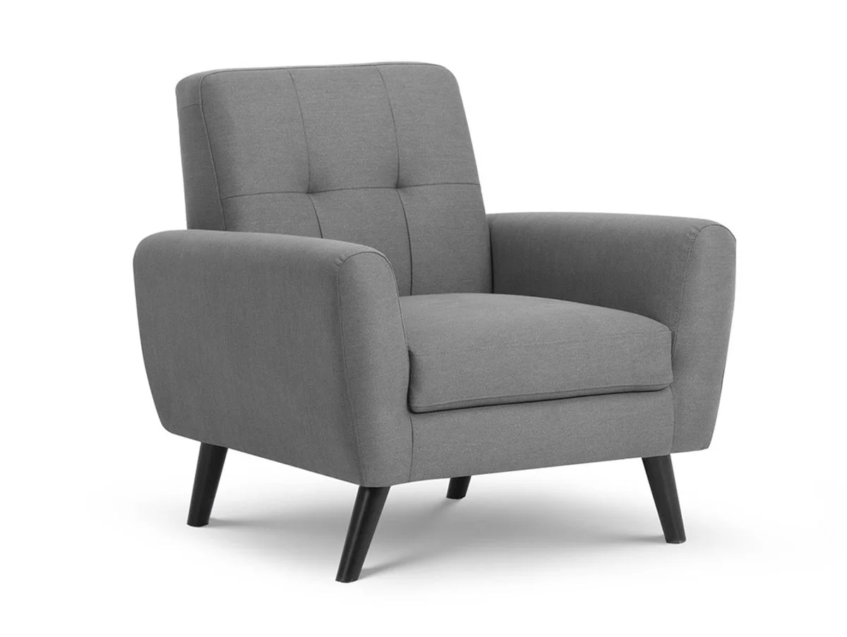 Julian Bowen Julian Bowen Monza Dove Grey Armchair