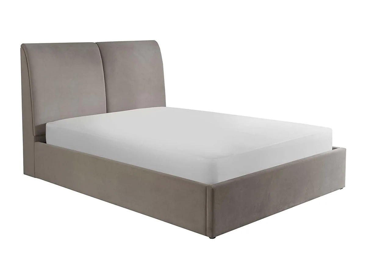GFW GFW Montrel 5ft King Size Natural Fabric Ottoman Bed Frame