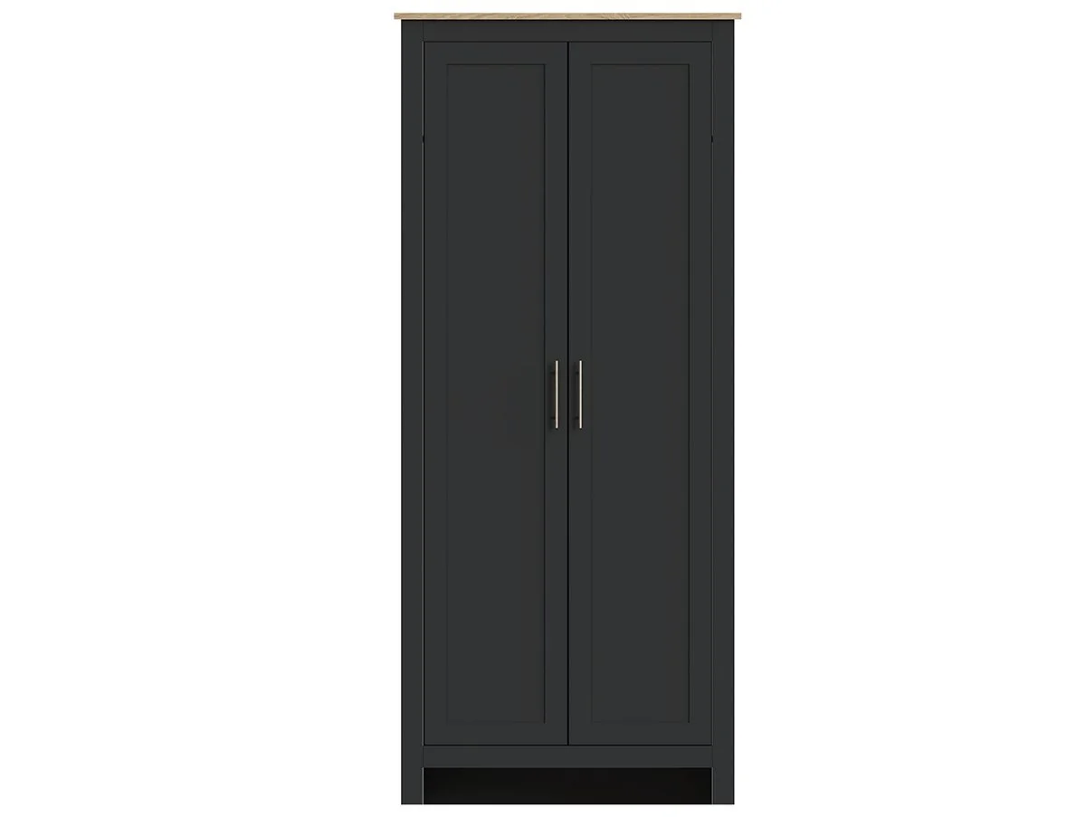 GFW GFW Lancaster Black 3 Piece Bedroom Furniture Package