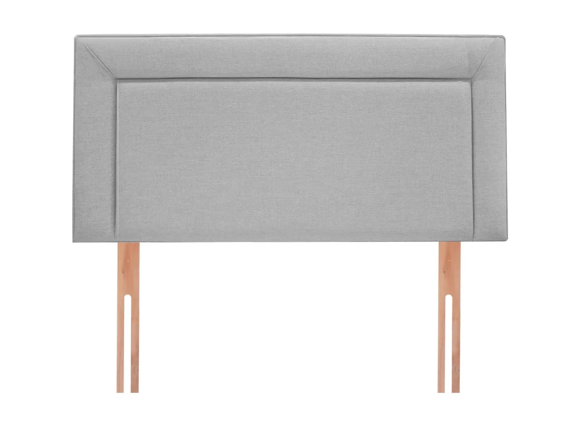 Willow & Eve Clearance - Willow & Eve Fern 3ft Single Strutted Fabric Headboard Venice Cream Finish