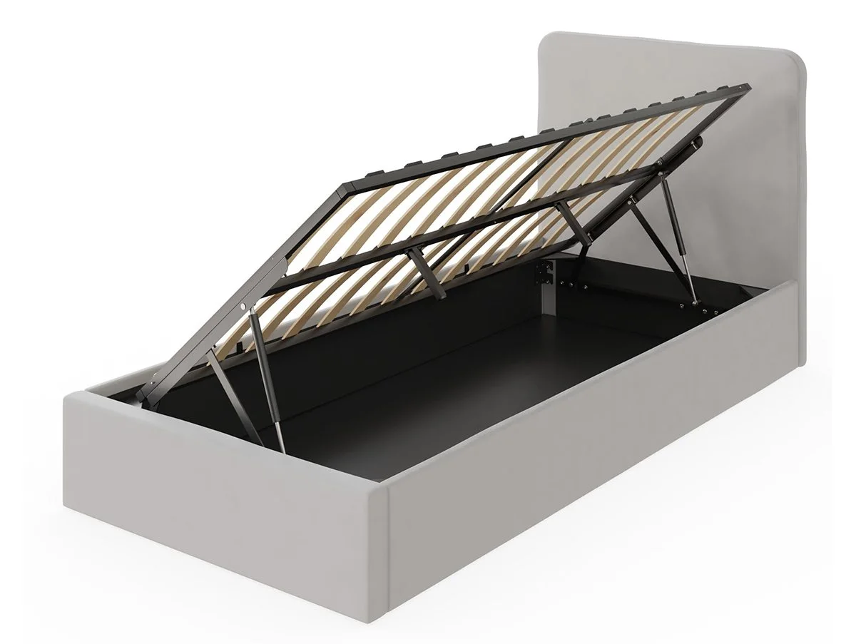 GFW GFW Chiswick Soft Grey Ottoman Bed Frame