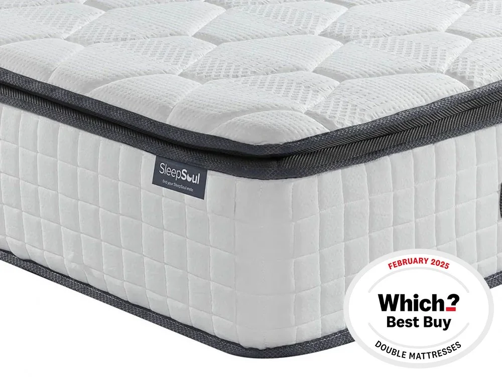 SleepSoul SleepSoul Bliss Memory Pocket 800 Pillowtop Mattress in a Box