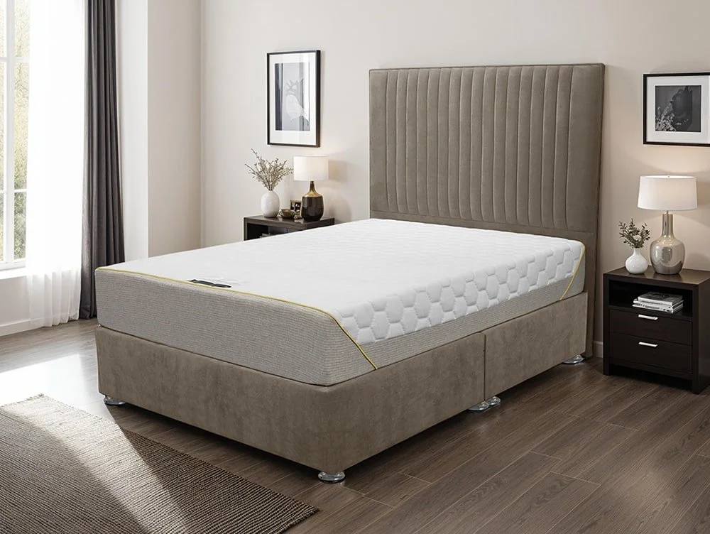 ASC ASC Juliette Memory Ortho Pocket 1000 5ft King Size Lunar Divan Bed