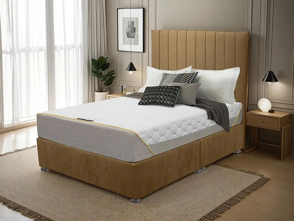 ASC ASC Valerie Luxury Memory Pocket 3000 4ft6 Double Lunar Divan Bed