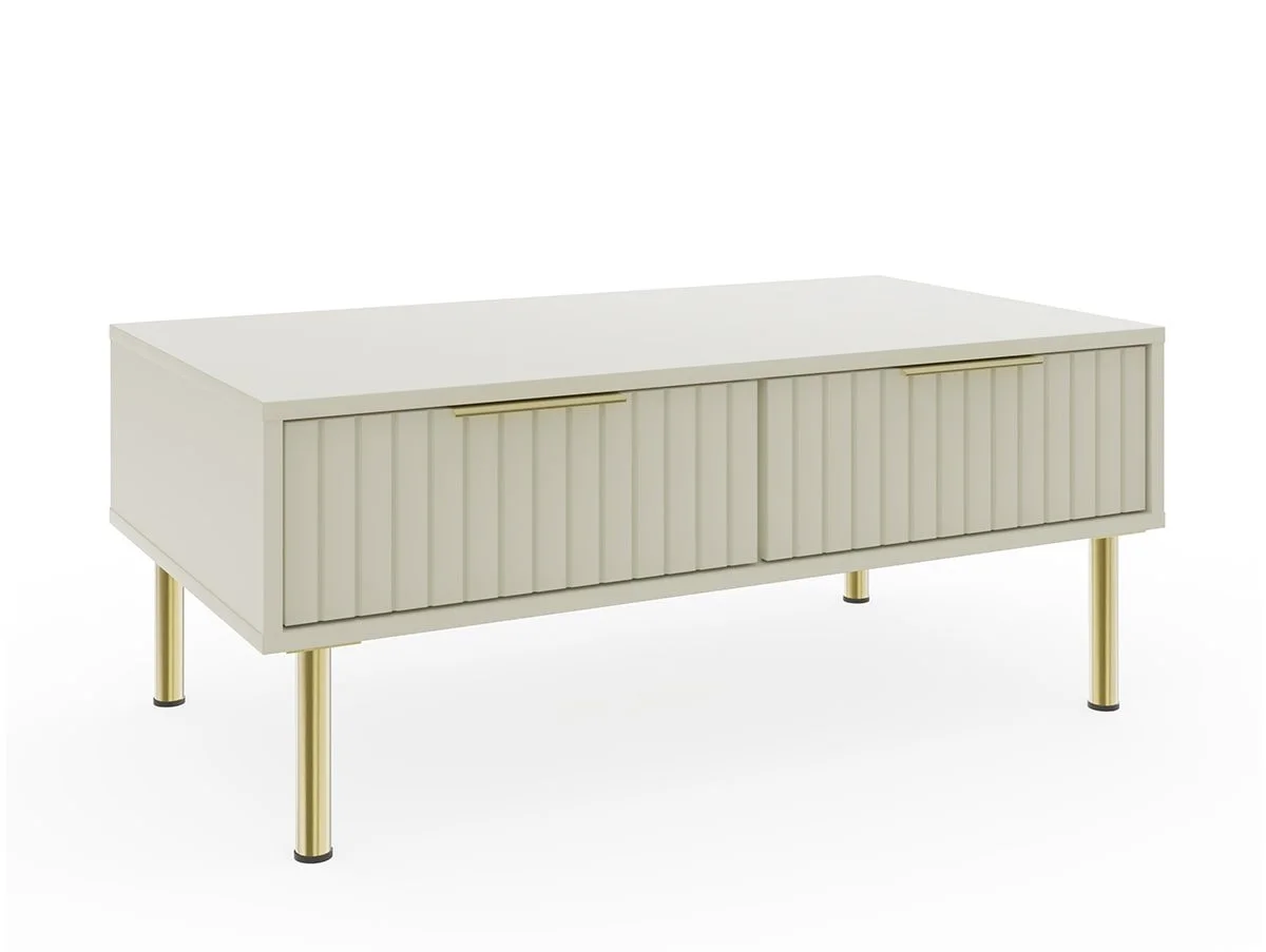 GFW GFW Nervata Ivory 2 Drawer Coffee Table